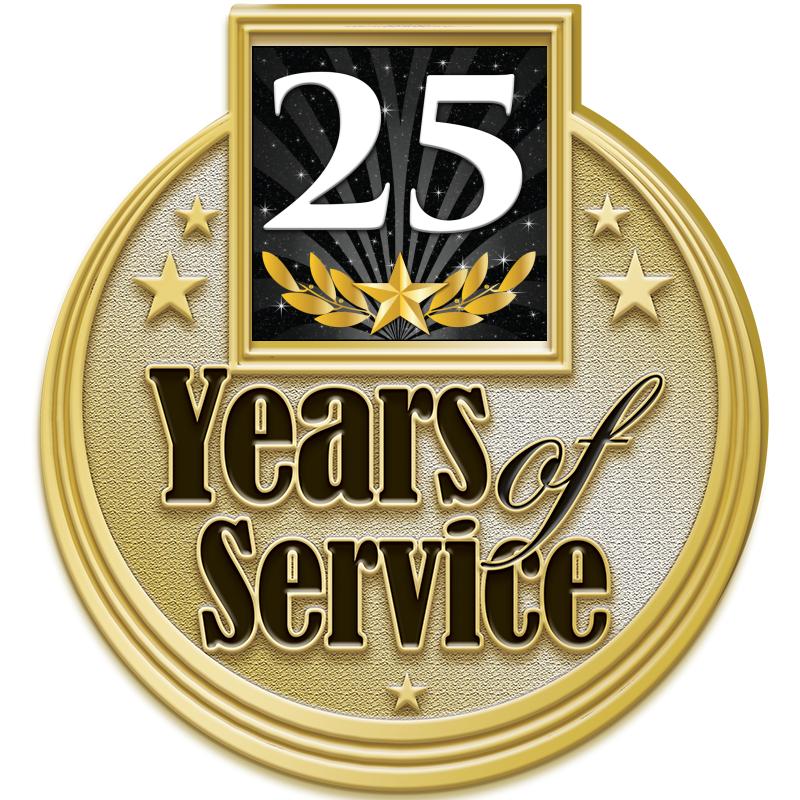 GMS 25 years of service